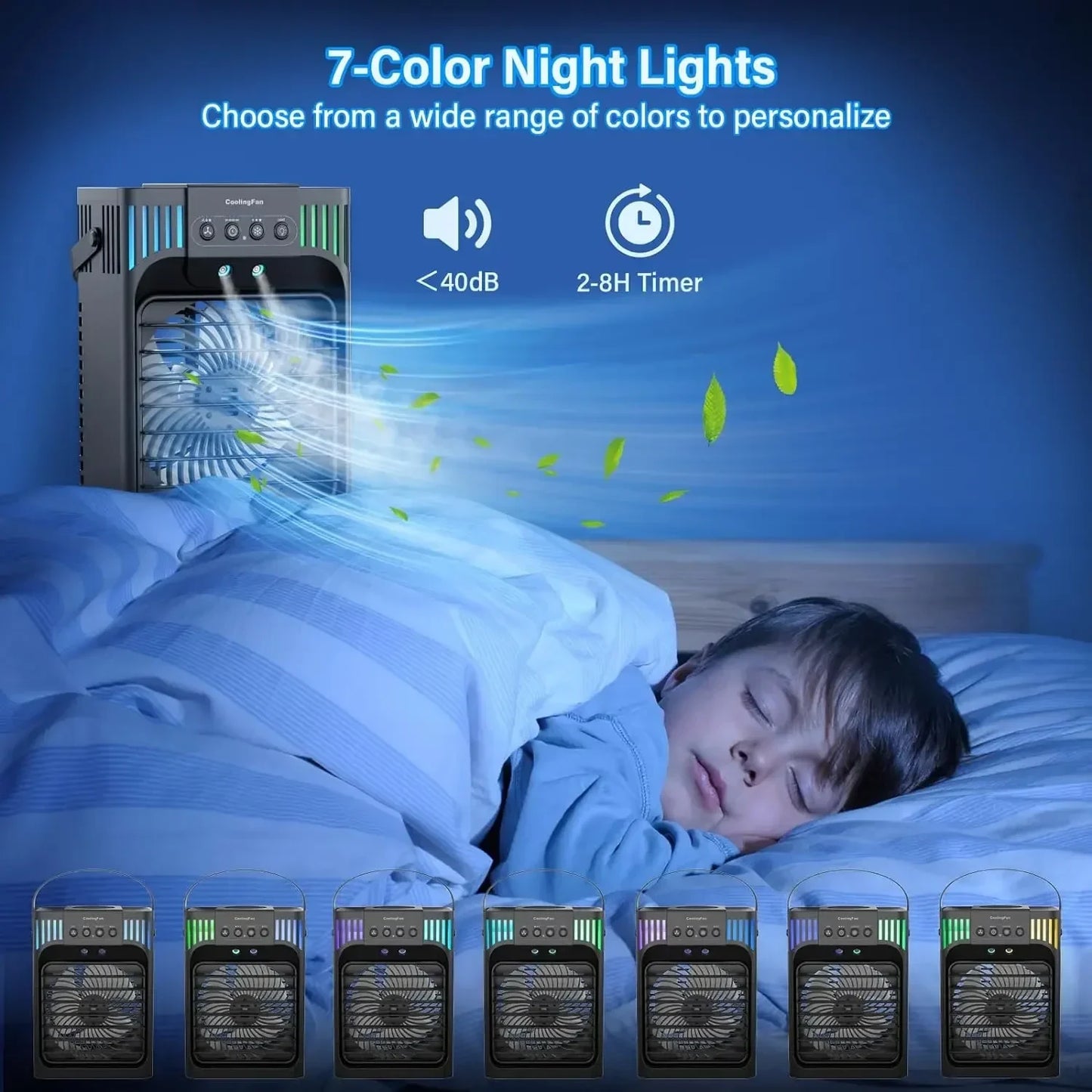 Portable Air Conditioner Remote Control Compact Desktop - Image 5