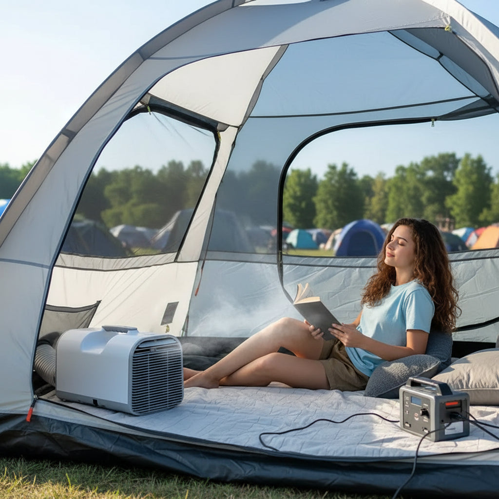 Portable Air Conditioner Unit Compact Outdoor Camping - Image 4