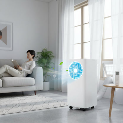Portable Air Conditioner Unit Efficient White Sleep Mode - Image 1
