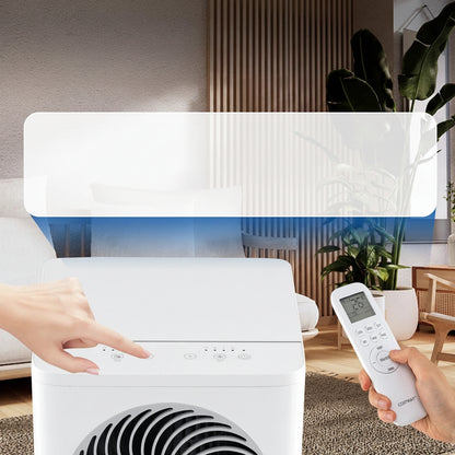 Portable Air Conditioner Unit Efficient White Sleep Mode - Image 2