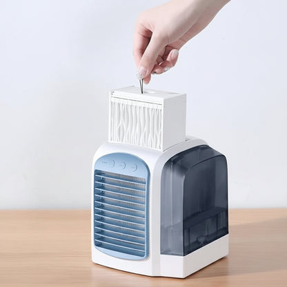 Portable Air Cooler Remote Cooling Fan Mini Oscillating - Image 6