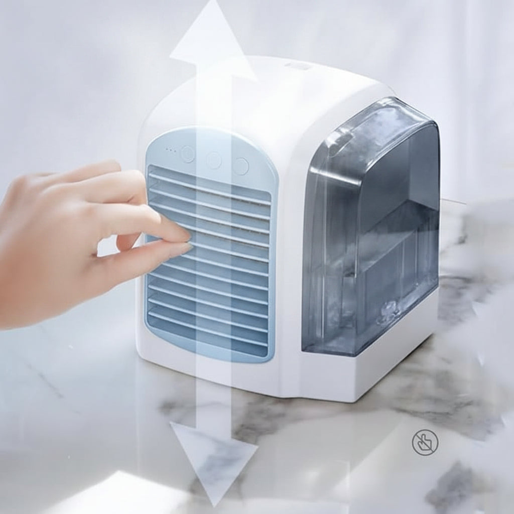 Portable Air Cooler Remote Cooling Fan Mini Oscillating - Image 8