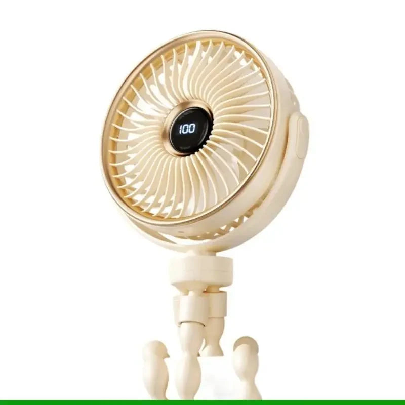 Portable Battery Operated Clip-On Fan Adjustable Foldable - Image 7