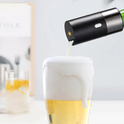 Portable Beer Foam Maker Ultrasonic Compact USB Powered - Image 3