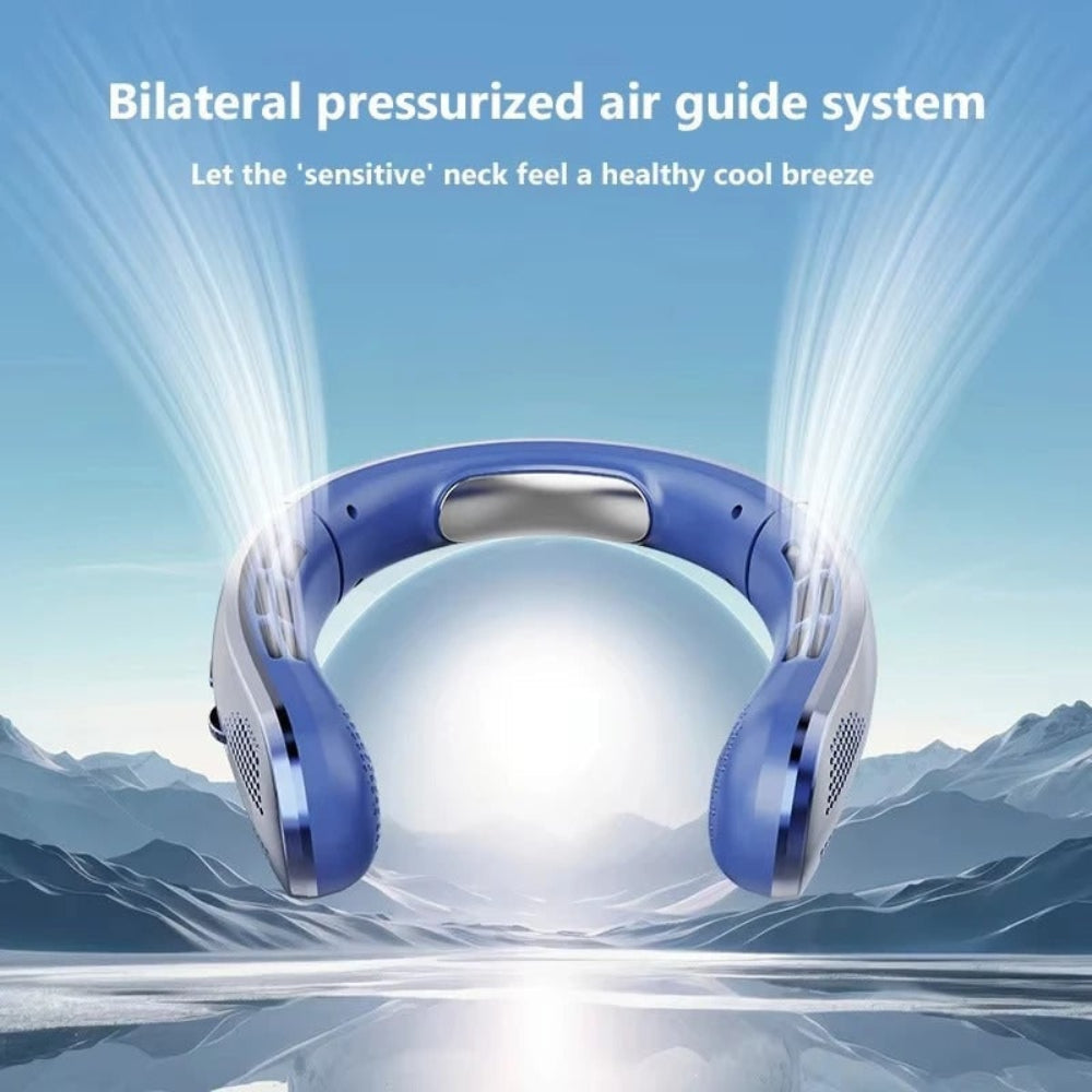 Portable Fan Bladeless Neck Fan Hands-Free Cooling Device - Image 3