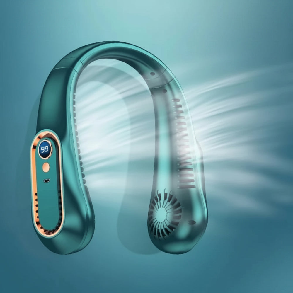 Portable Fan Bladeless Neck Fan Hands-Free Cooling Device - Image 7