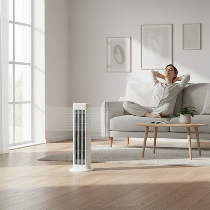 Portable Fan Tower Fan Cooling Fan Oscillating - Image 1