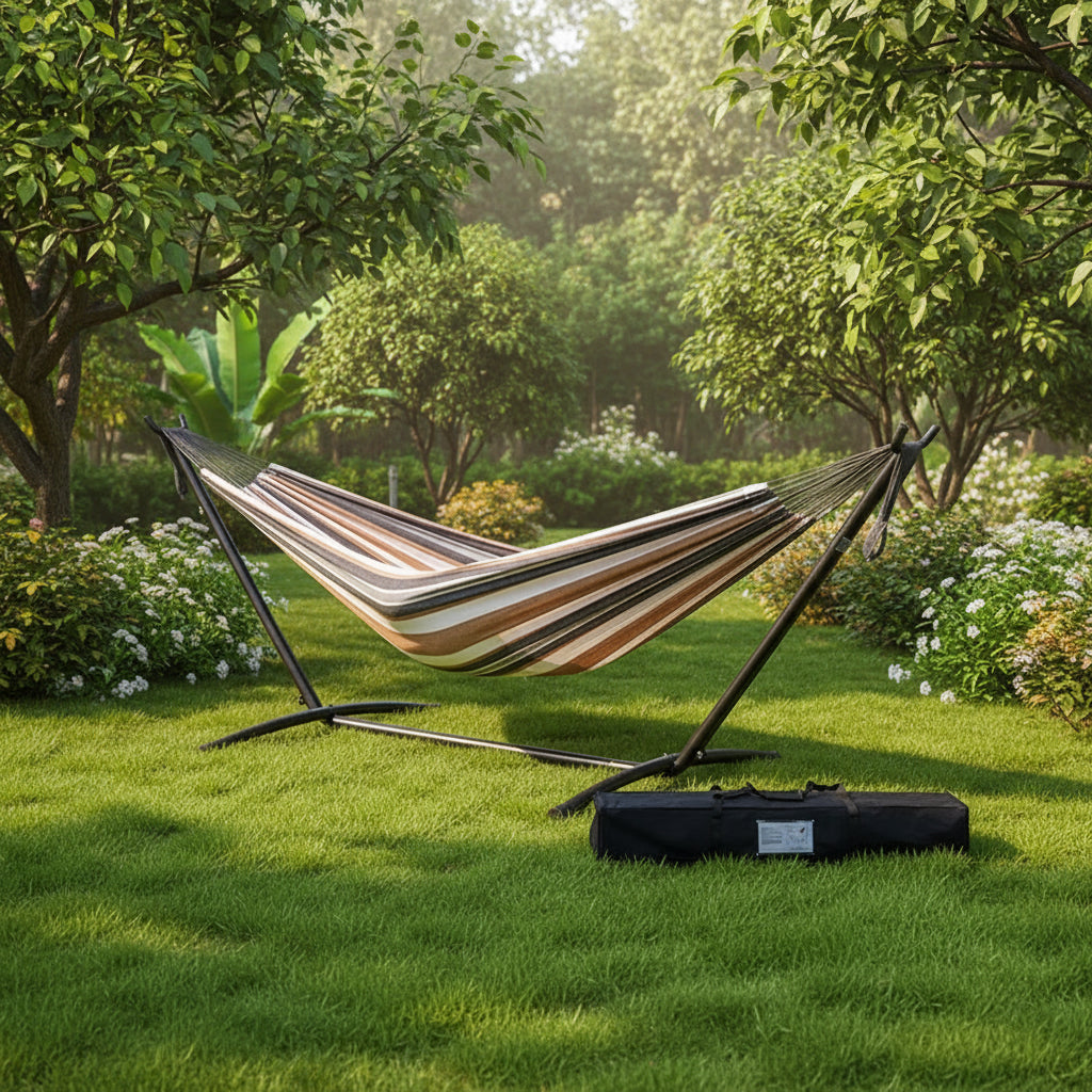 Portable Hammock Stand Ideal Camping - Image 9