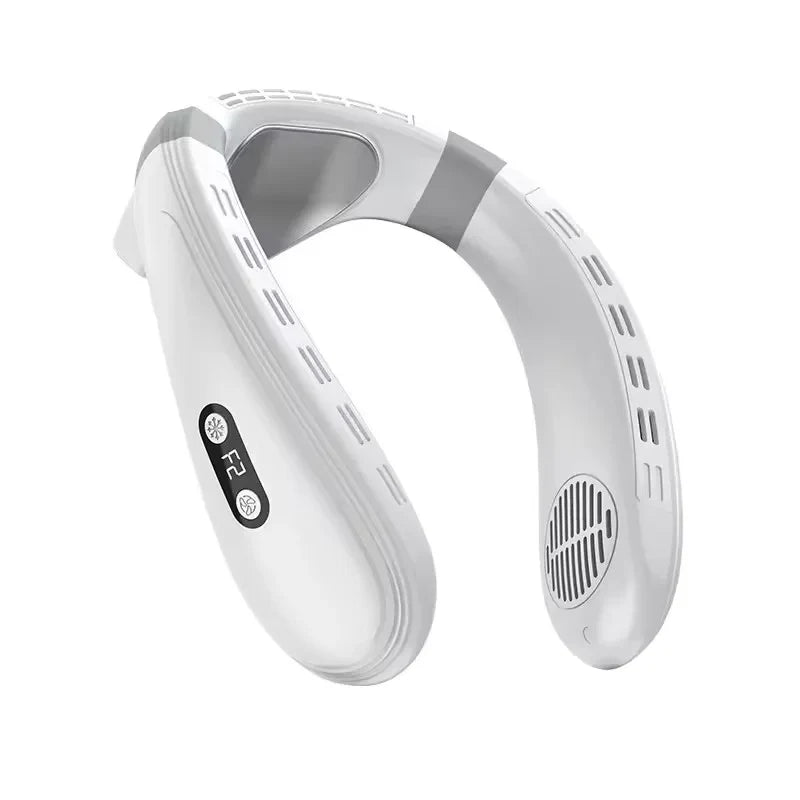 Portable Neck Fan Rechargeable Battery Clip-On Adjustable - Image 7