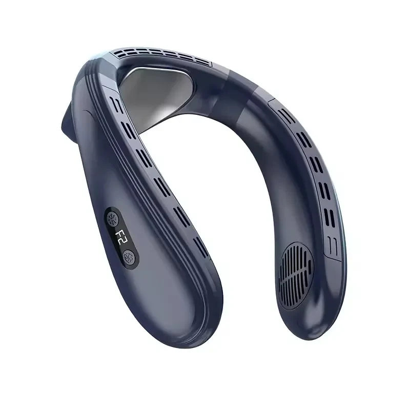 Portable Neck Fan Rechargeable Battery Clip-On Adjustable - Image 9