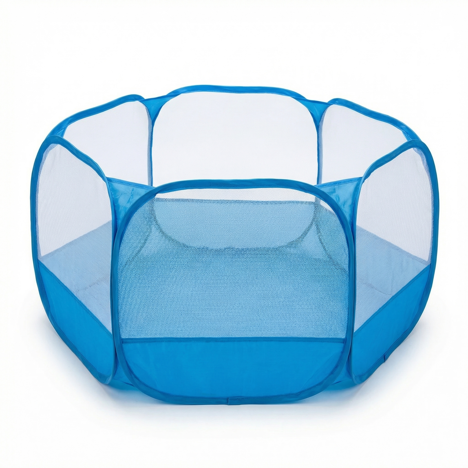 Portable Playpen Travel Safety Lightweight Mesh Design - Image 6