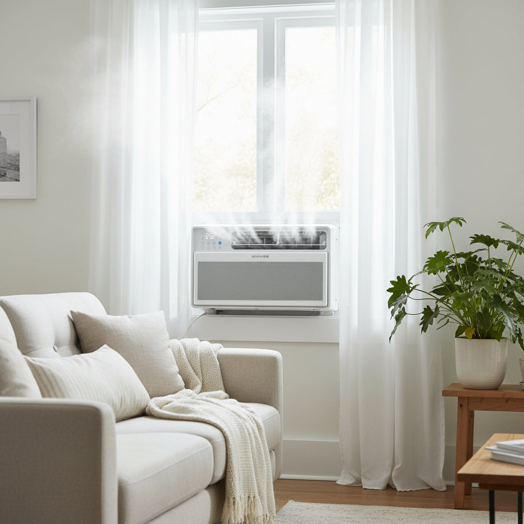 Portable Window Air Conditioner Energy Efficient Compact - Image 1