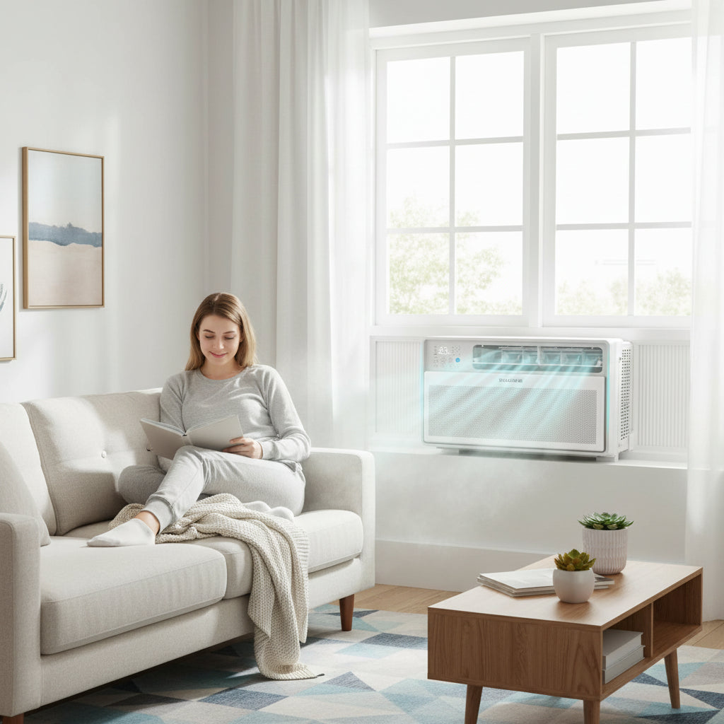 Portable Window Air Conditioner Energy Efficient Compact - Image 2