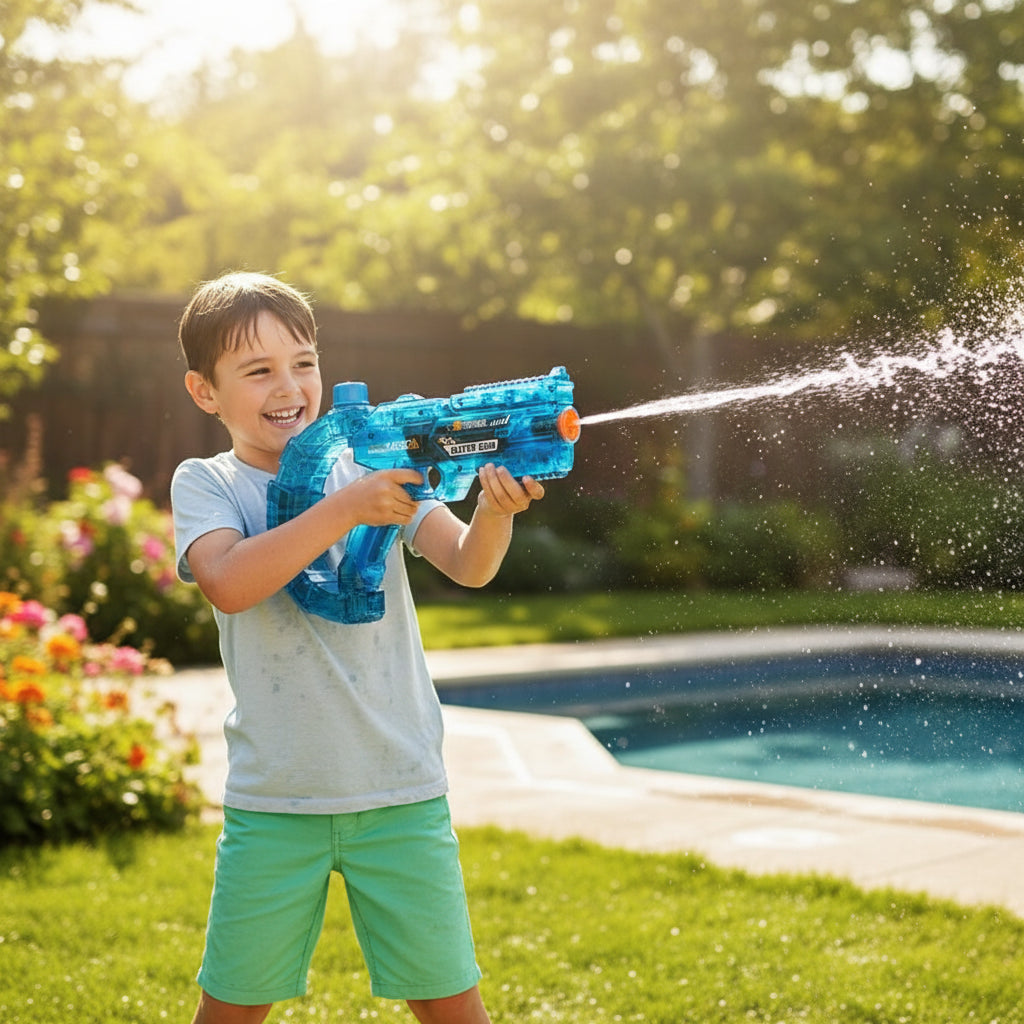 Prank Water Gun Kids Toy Fun Outdoor Play High Capacity - Image 6