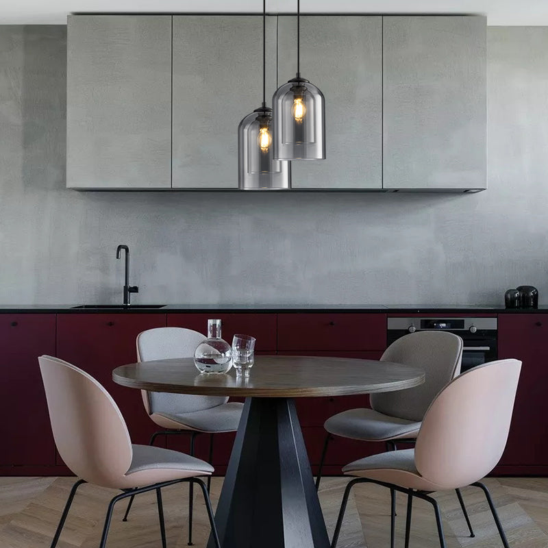 Lampada a sospensione in vetro | Lampada a sospensione nordica moderna