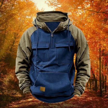 Quarter Zip Hoodie Performance Outdoor Active Performance - Image 4