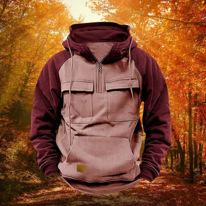 Quarter Zip Hoodie Performance Outdoor Active Performance - Image 7
