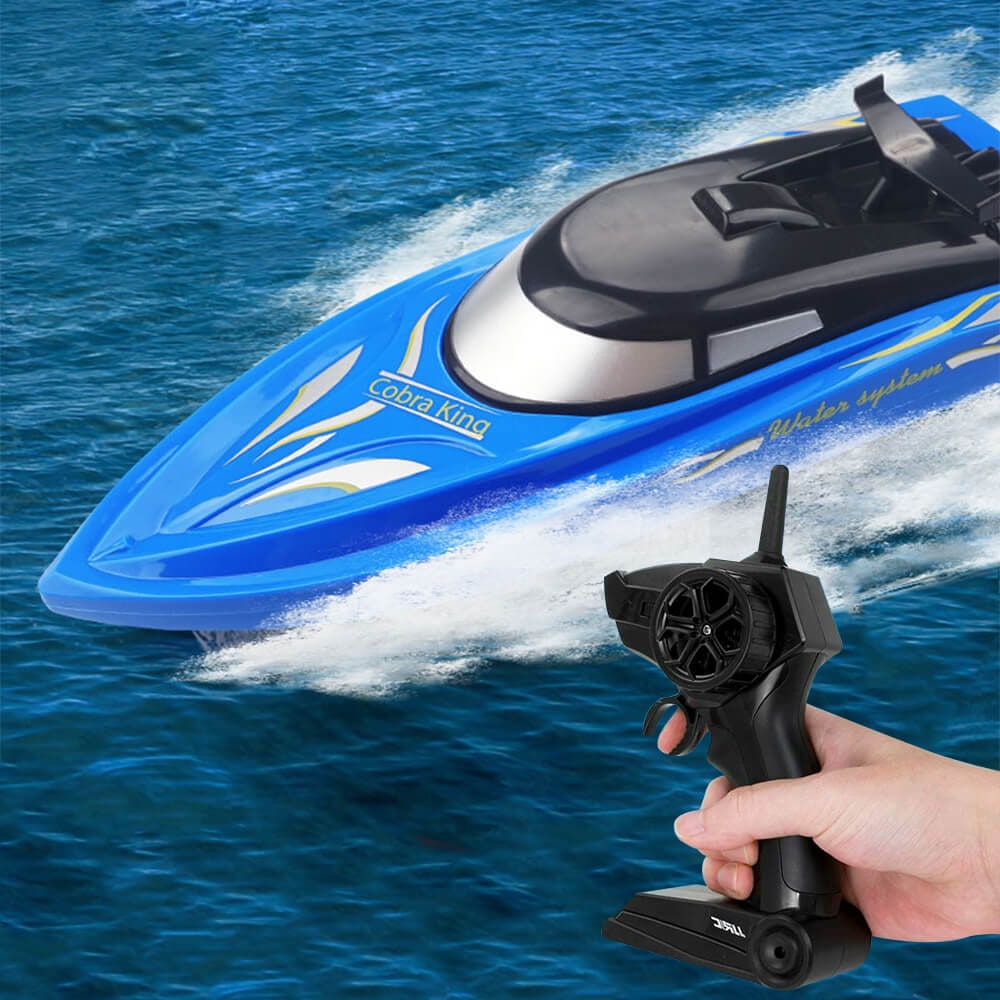 Rc Boat Remote Control Toy Speed Racing Tight Turn - Image 1