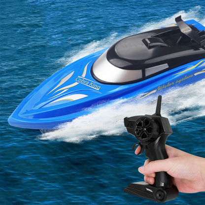 Rc Boat Remote Control Toy Speed Racing Tight Turn - Image 1
