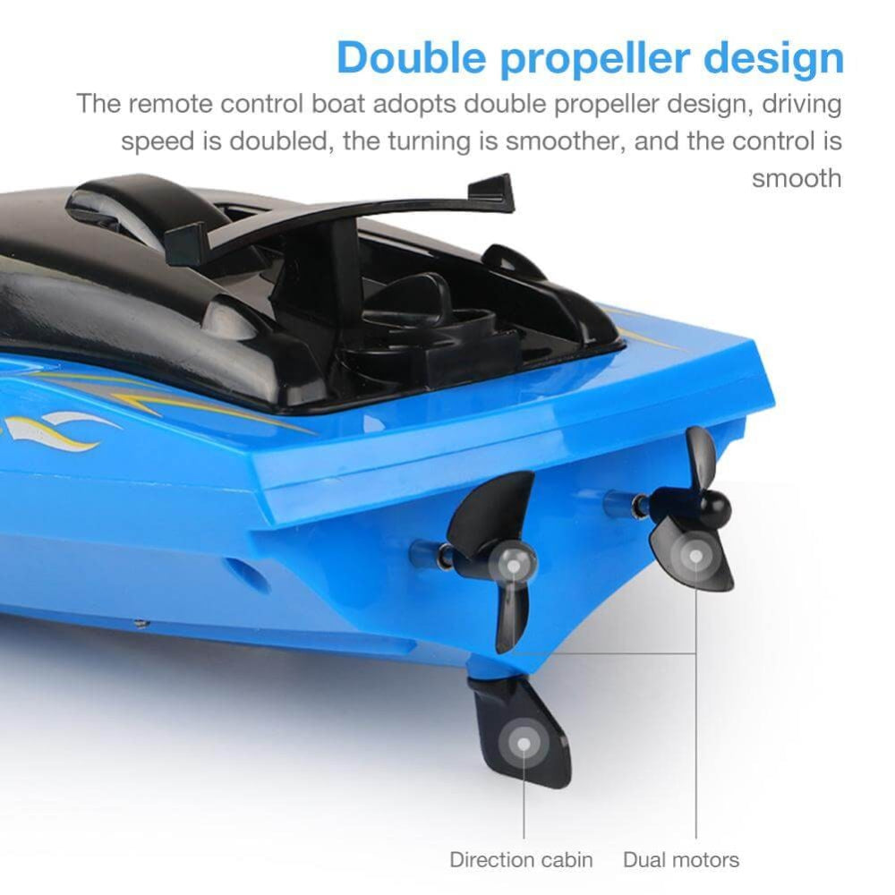 Rc Boat Remote Control Toy Speed Racing Tight Turn - Image 11