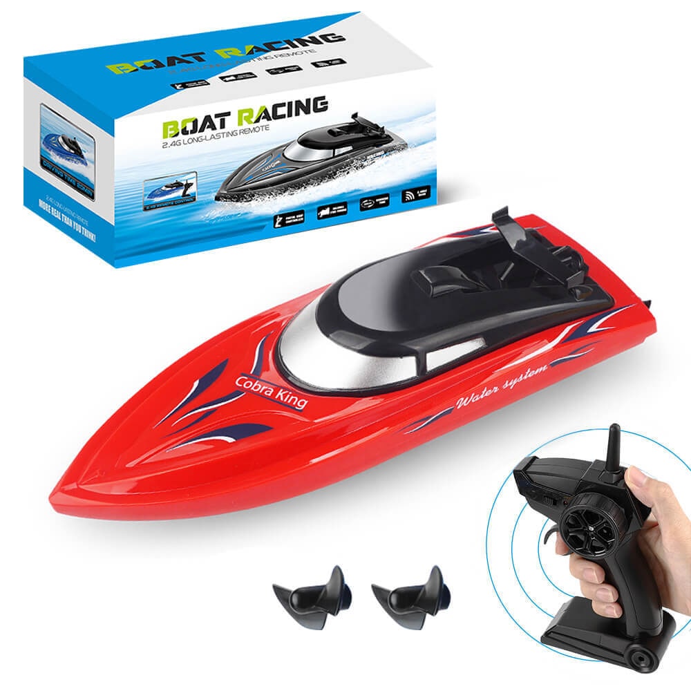 Rc Boat Remote Control Toy Speed Racing Tight Turn - Image 4