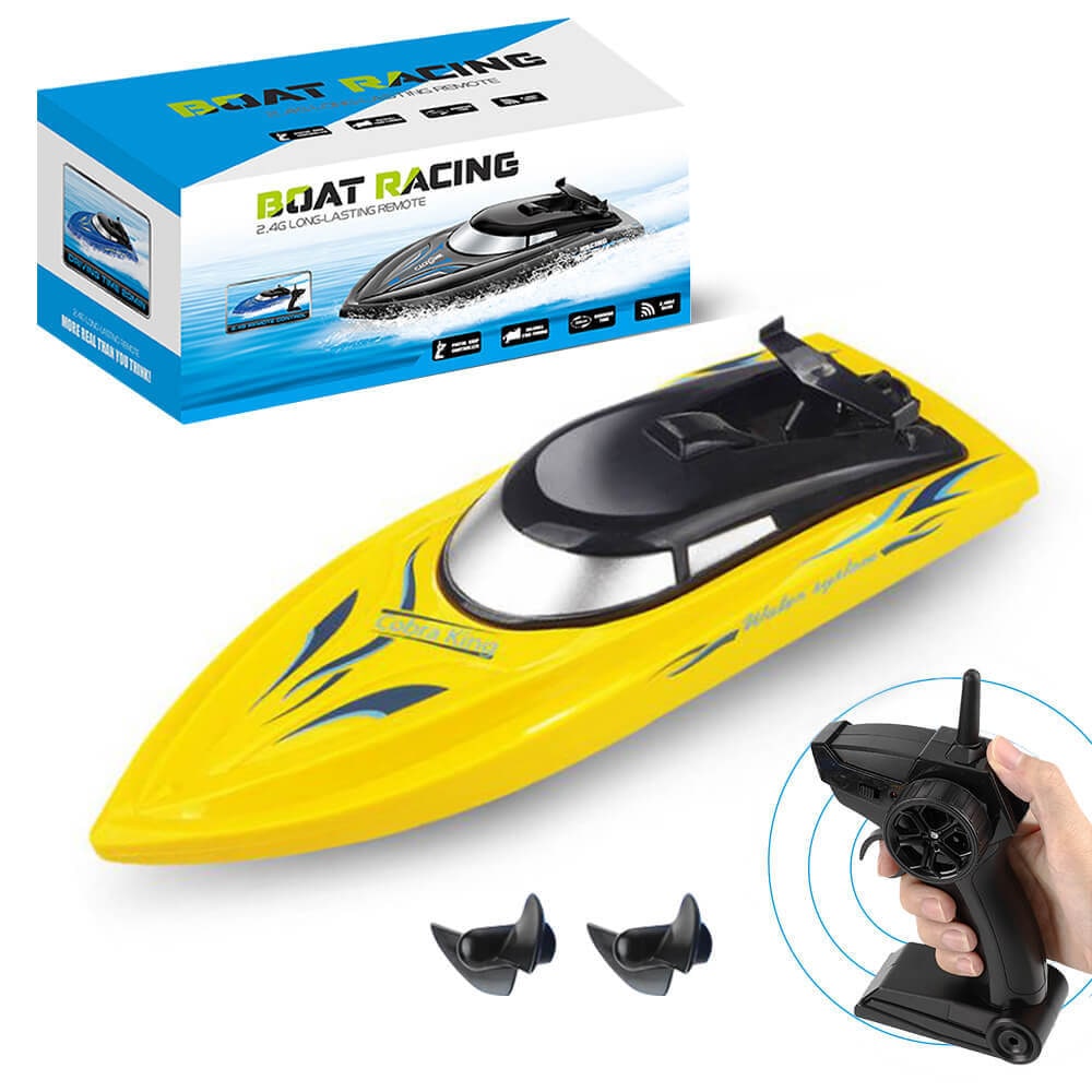 Rc Boat Remote Control Toy Speed Racing Tight Turn - Image 5