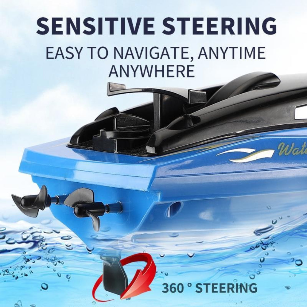 Rc Boat Remote Control Toy Speed Racing Tight Turn - Image 8