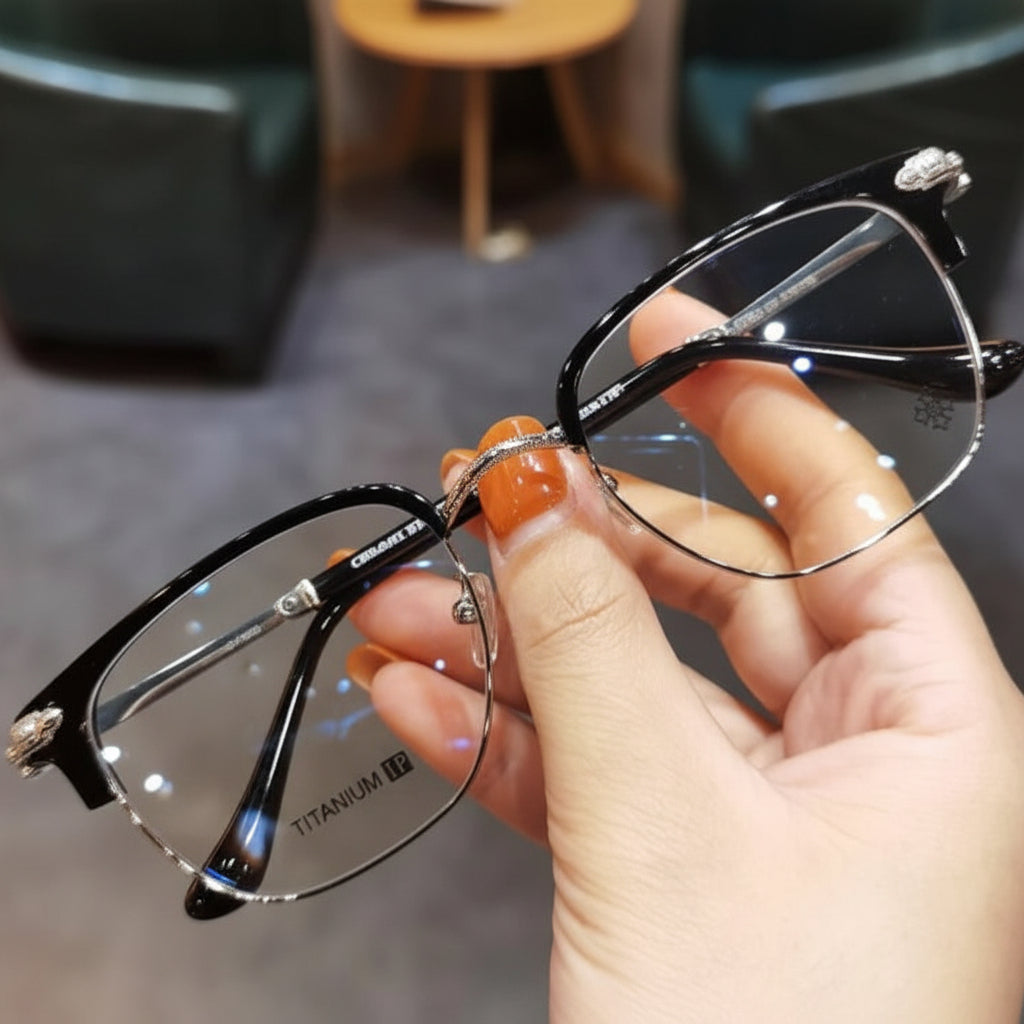 Reading Glasses Computer Titanium Frame Matte Design - Image 7