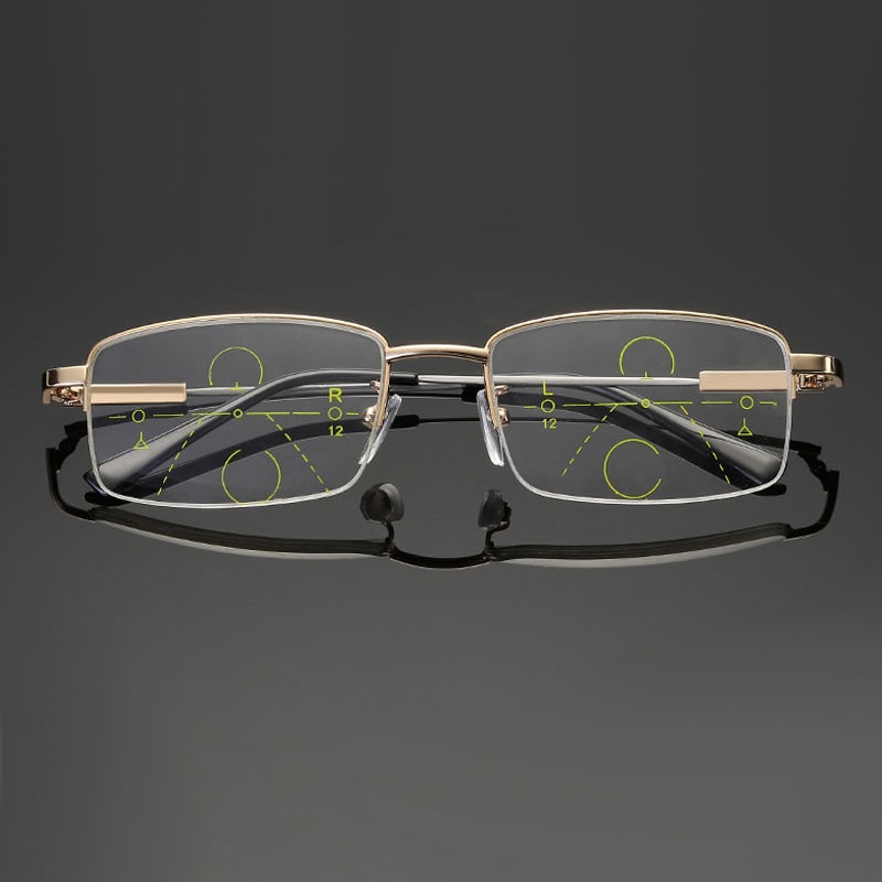 Reading Glasses Progressive Blue Light Photochromic Eyewear - Image 3
