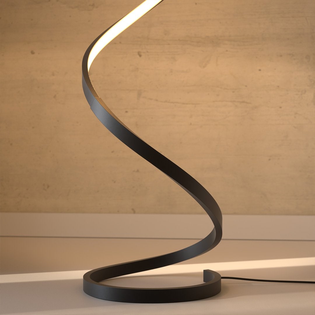 Remote Control Modern Floor Lamp LED Dimmable Minimalist - Image 3
