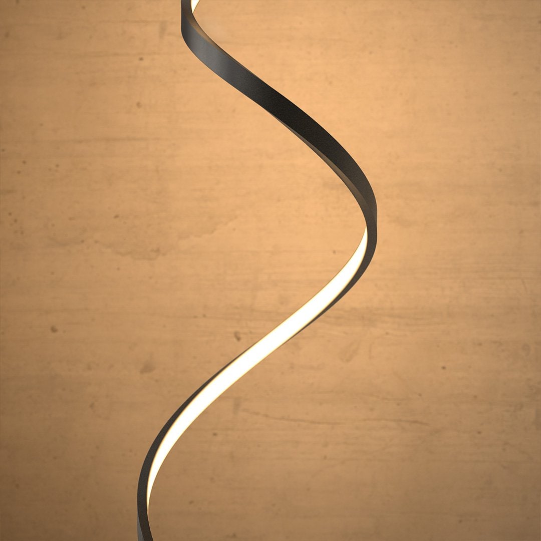 Remote Control Modern Floor Lamp LED Dimmable Minimalist - Image 5