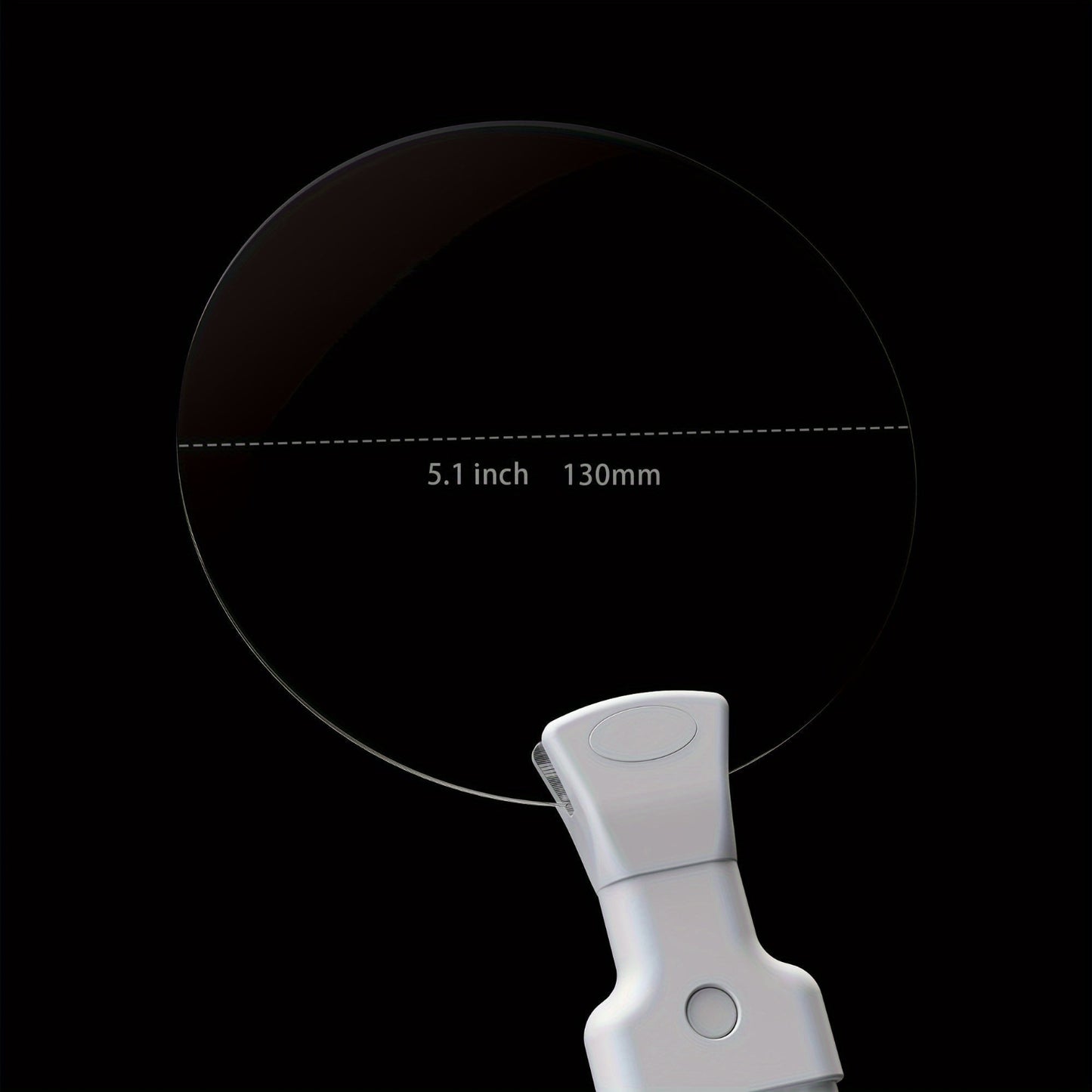 Round Adjustable Magnifying Lens Reading Magnification - Image 3