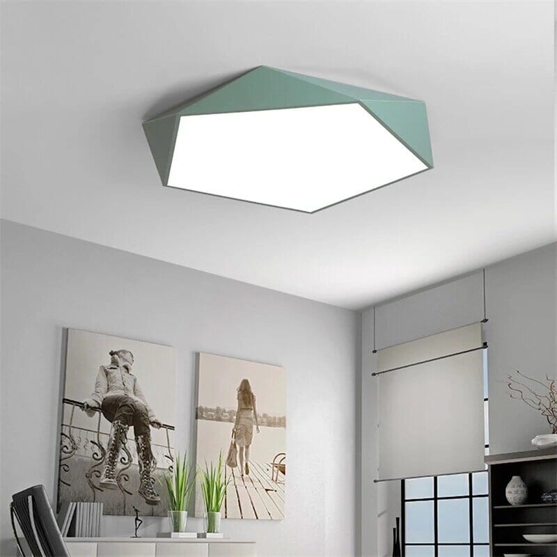 Skydor Ceiling Light | Modern Geometric LED Design