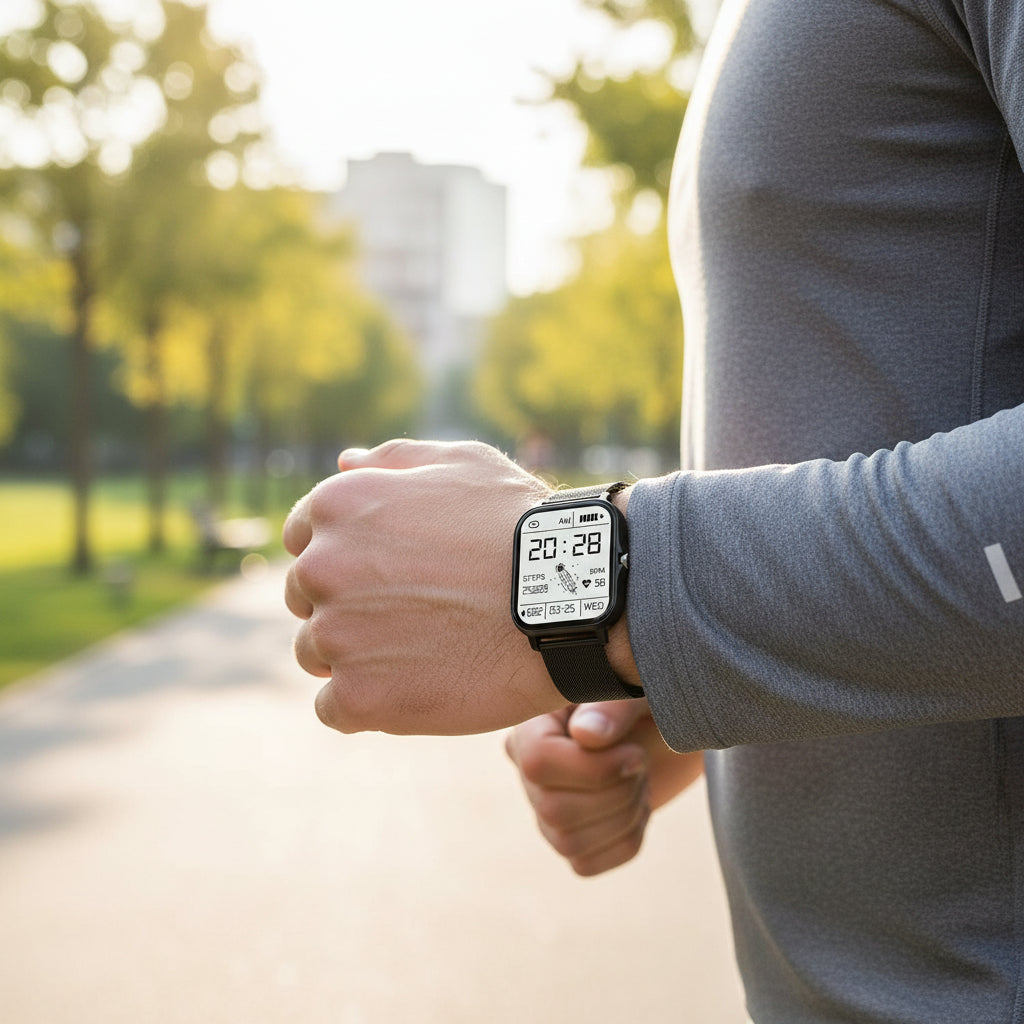 Smart Watch Fitness Activity Tracking Square - Image 3