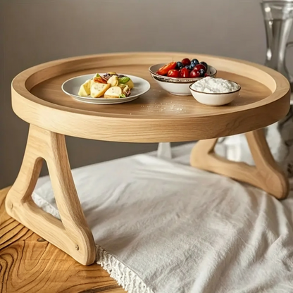 Sofa Side Table Armrest Tray Adjustable Folding - Image 7