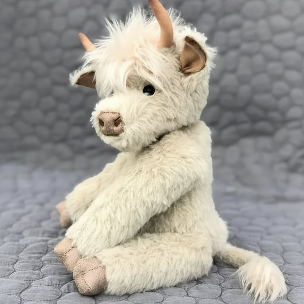 Soft Plush Toy Highland Cow Plush Adorable Stuffed Animal - Image 8