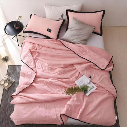 Soft Summer Cooling Blanket Gentle Skin Bed Blanket Hot Sleepers - Image 1