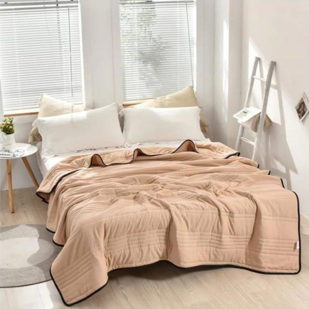 Soft Summer Cooling Blanket Gentle Skin Bed Blanket Hot Sleepers - Image 10