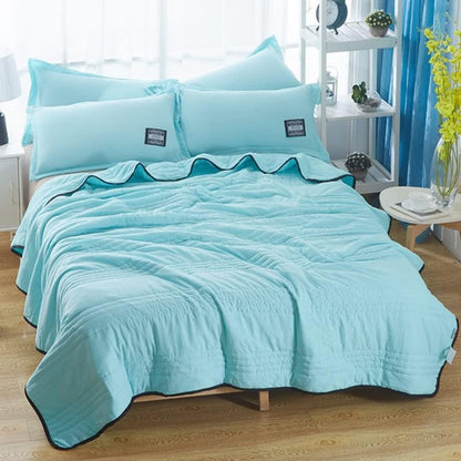 Soft Summer Cooling Blanket Gentle Skin Bed Blanket Hot Sleepers - Image 7
