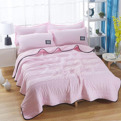 Soft Summer Cooling Blanket Gentle Skin Bed Blanket Hot Sleepers - Image 9