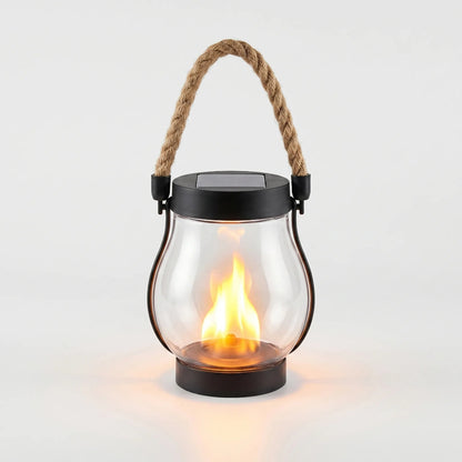 Solar Powered Lantern Outdoor Light Hanging Pathway - Image 2