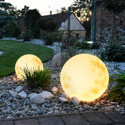 Solar Powered Outdoor Solar Light Garden Accent Sphere - Image 3