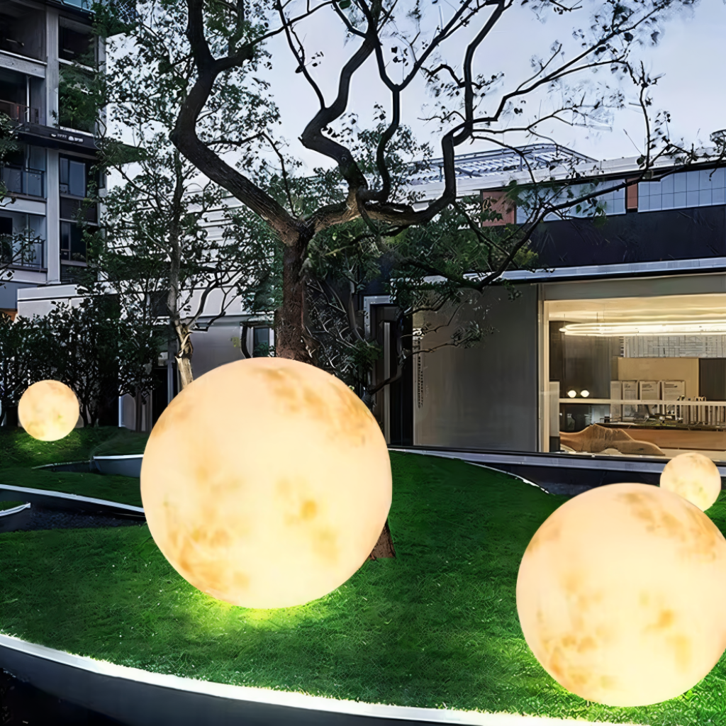 Solar Powered Outdoor Solar Light Garden Accent Sphere - Image 4