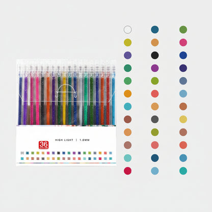 Sparkle Gel Pens Glitter Writing Creative Art Supplies - Image 10