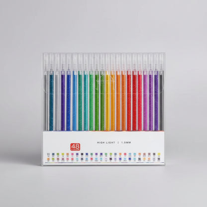 Sparkle Gel Pens Glitter Writing Creative Art Supplies - Image 11