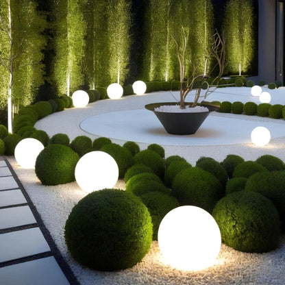 Lampă Grădină Sferică Exterior LED Lampă Bilă Alee Curte