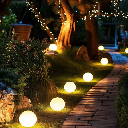 Lampă Grădină Sferică Exterior LED Lampă Bilă Alee Curte