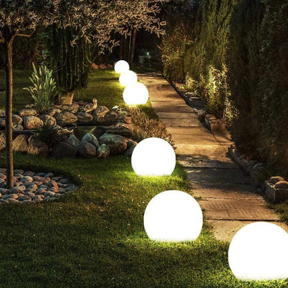Lampă Grădină Sferică Exterior LED Lampă Bilă Alee Curte