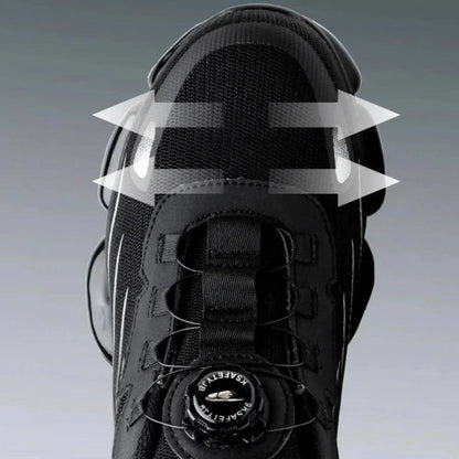 Steel Toe Shoes Work Lace Up Breathable Safety - Image 3