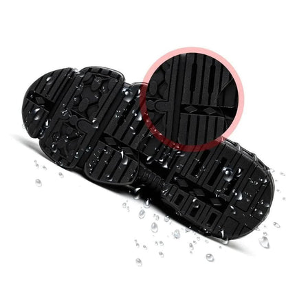 Steel Toe Shoes Work Lace Up Breathable Safety - Image 5